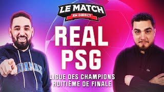 ???? Real Madrid - PSG / Ligue des champions - Le Match en direct (Football)