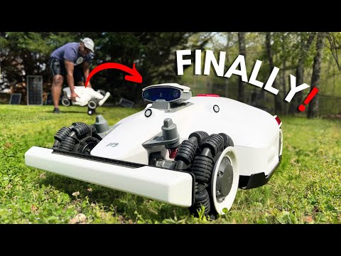 Say Goodbye To Mowing! Luba 2 AWD Robotic Lawn Mower Takes Over!