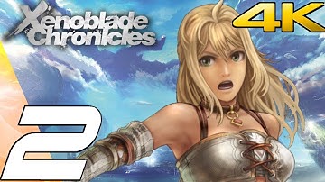 Xenoblade Chronicles (Remaster) - Gameplay Walkthrough Part 2 - Tephra Cave [4K 60FPS]