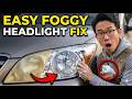$1 Toothpaste RESTORES Foggy Headlights to Factory Clear. Auto Shops PRAYED You'd Never Try This