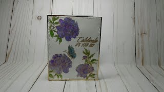 A Simple Floral Water Color Card Process Video