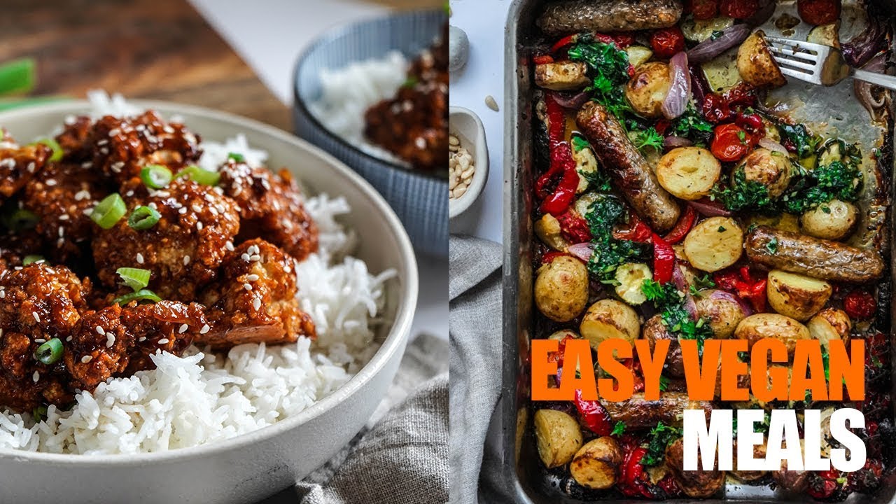 EASY VEGAN MEALS! Autumn feels ONE TRAY ROAST🍂