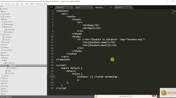 Laravel - Vue Js  CRUD - Read - Part 1