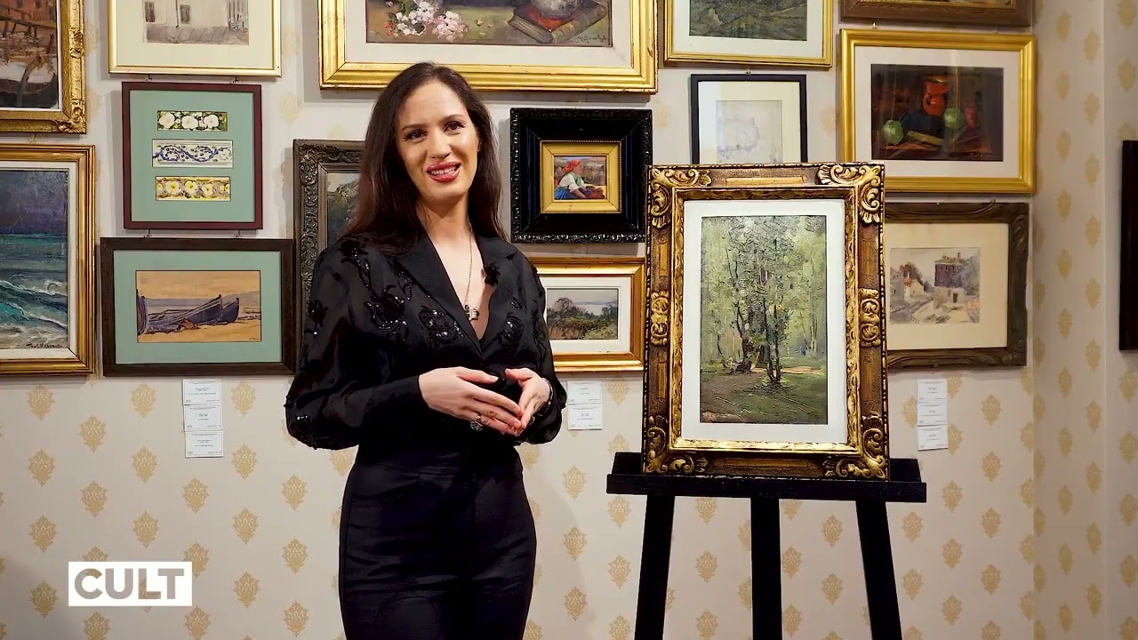 Adam Bălțatu, peisagistul colinelor moldovenești, în Licitația Magia Balcicului (reportaj Euronews)