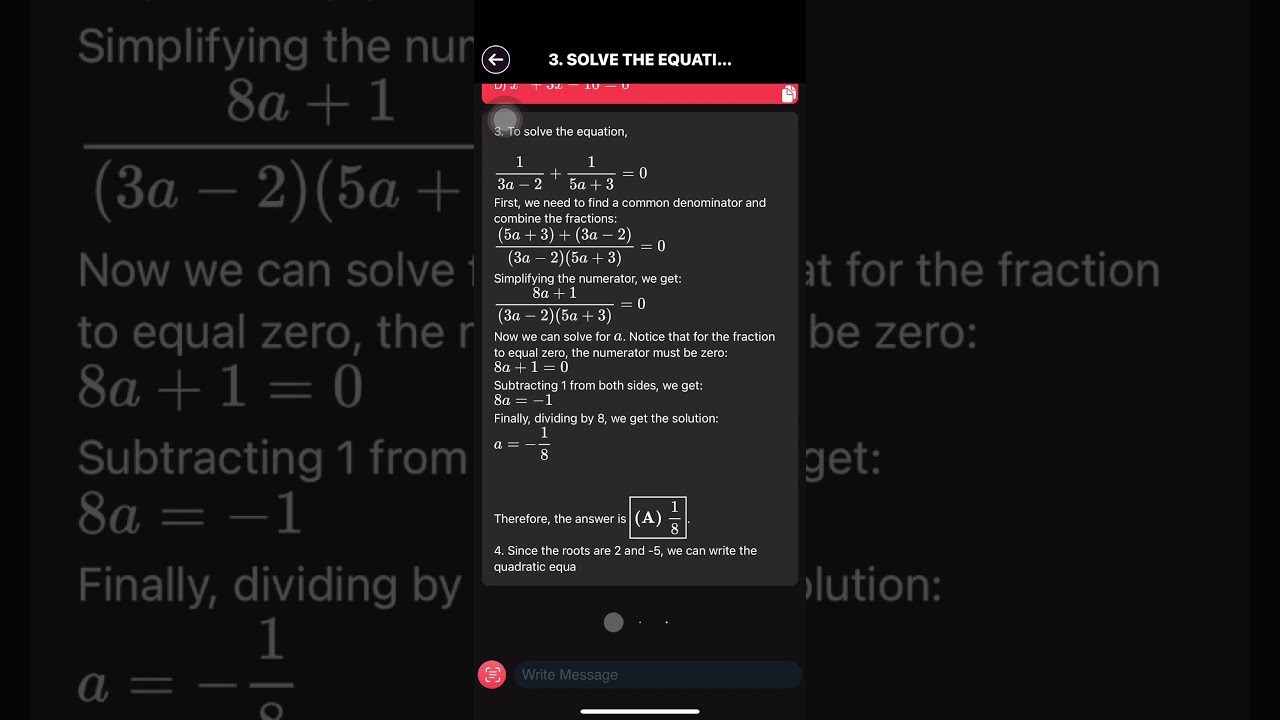 math preview