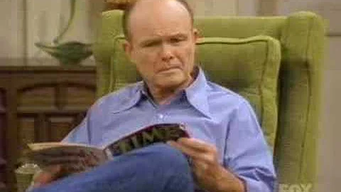 Red Forman on cats.