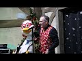 Lewis and Andy Ventriloquist singing Santa Clause is Coming to Town at Sundown Adventureland