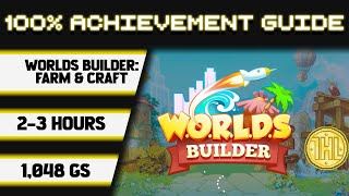WORLDS Builder: Farm & Craft (Windows) 100% Achievement Walkthrough * 1048GS in 2-3 Hours * screenshot 5