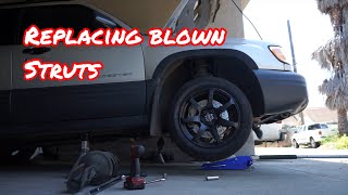Changing front struts 2001 Subaru Forester