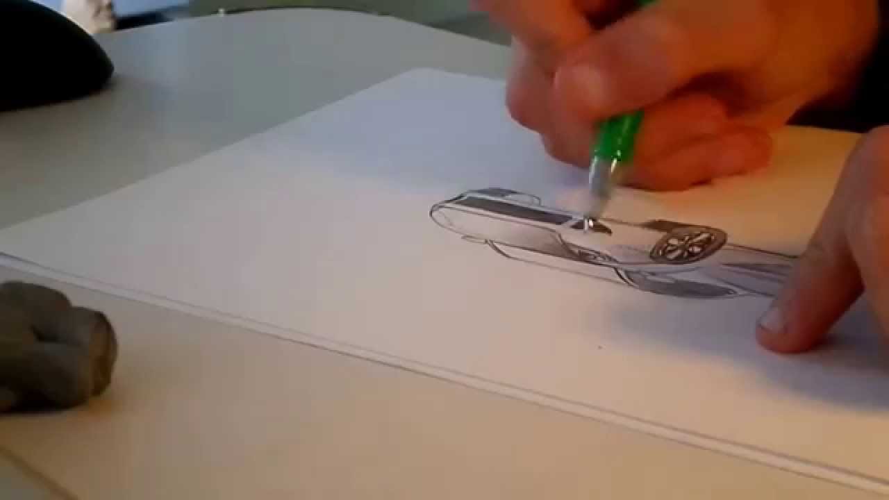 comment dessiner une voiture facilement (How to draw a car easily