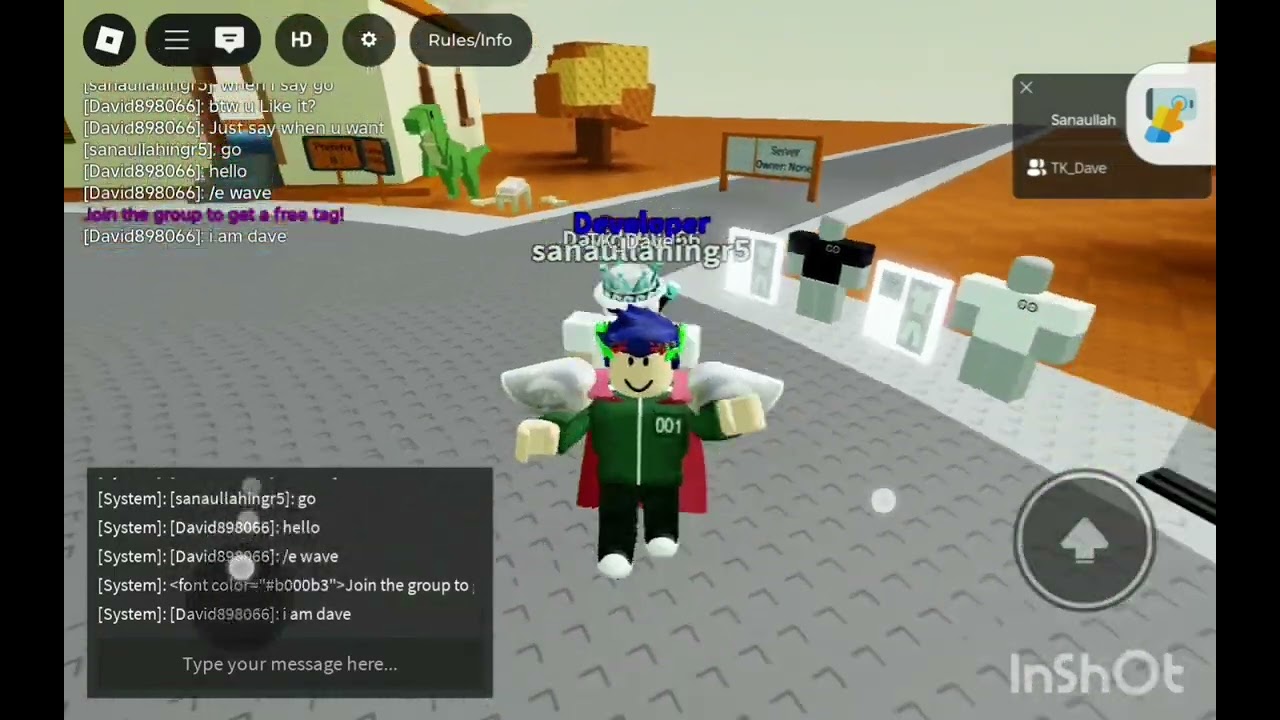 First-to-join-gets-server-owner  fake chat for chatting since middle east chat  dissabled for roblox