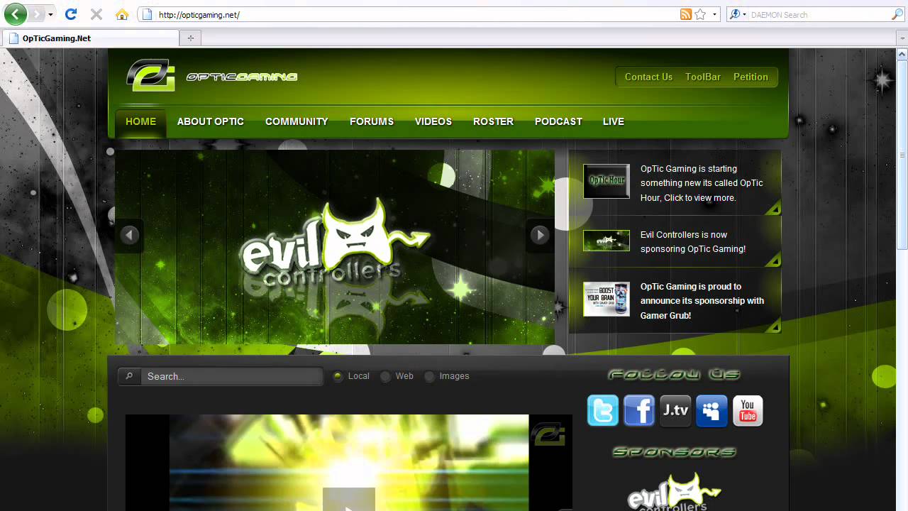 OpTicNation // Gaming. Promo