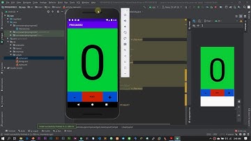 Membuat UI Aplikasi Counter Pengaturan Dinamis | Device Potrait dan Landscape Screen Android Studio
