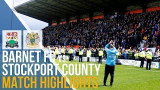 FA Cup - Barnet FC Vs Stockport County - Match Highlights - 02.12.2018