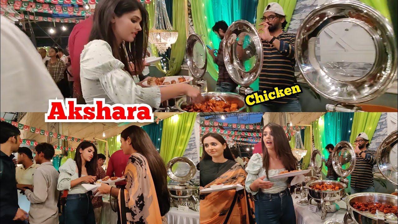 Pranali Rathod और Karishna Sawant ने फेवरेट Chicken Plate मे लिया ही था की स्टेज पे बुलाया फिर देखो