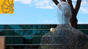 Installation of "Receptor” - Quantum Sculpture