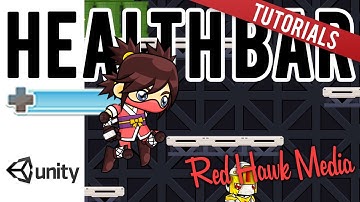 2D Platform Game: Unity -- HealthBar -- 8.2