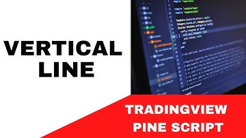 TRADINGVIEW--PINE SCRIPT : DRAW A VERTICAL LINE || TUTORIAL.