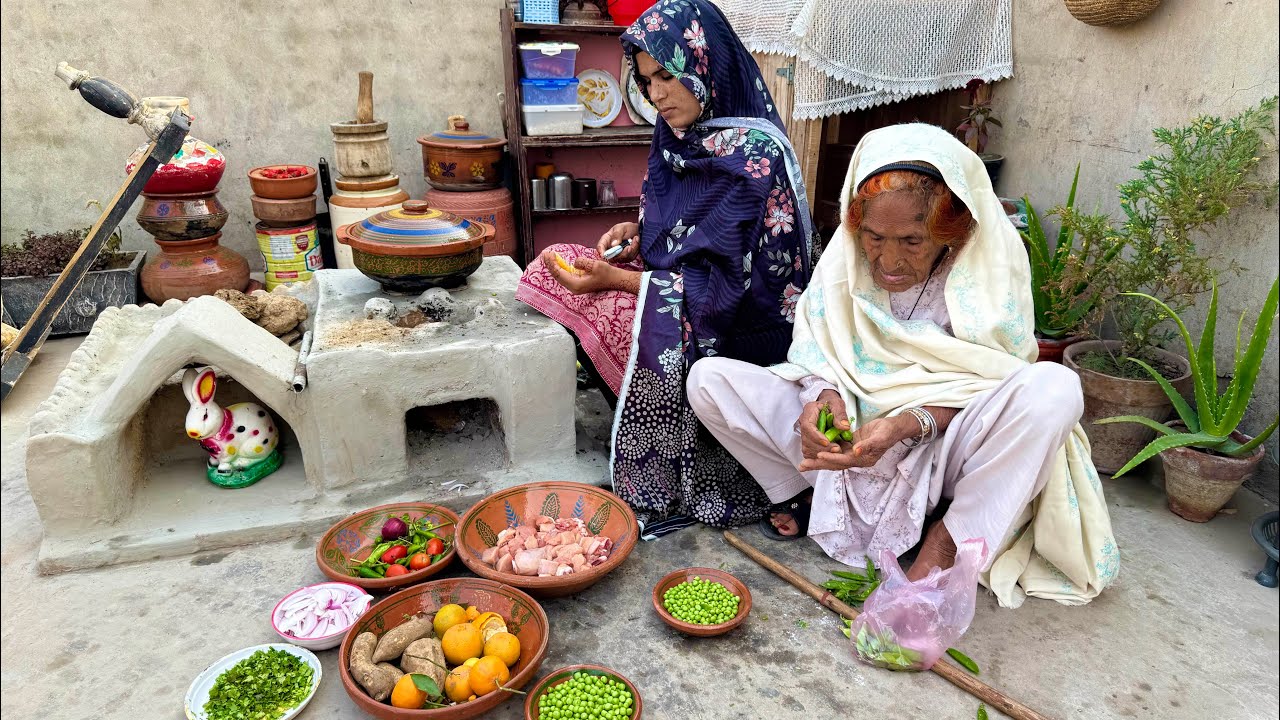 Matar Gosht Recipe | مٹر گوشت | Peas And Chicken Recipe 🥦| مٹر چکن | Kiran Nani Wali 