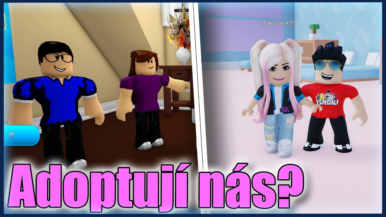 ADOPTUJÍ NÁS NOVÍ RODIČE?😱 Roblox Adoption Story w/@VendaliRoblox
