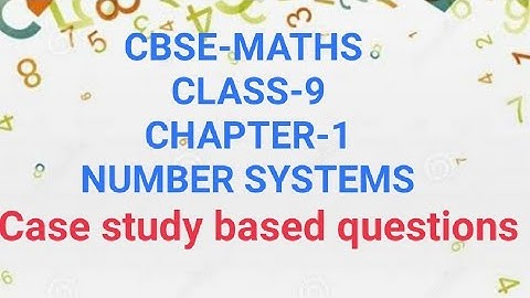 CBSE-MATHS|CLASS-9|CHAPTER-1|NUMBER SYSTEMS|Case study based questions|in Malayalam|MJ Academy|