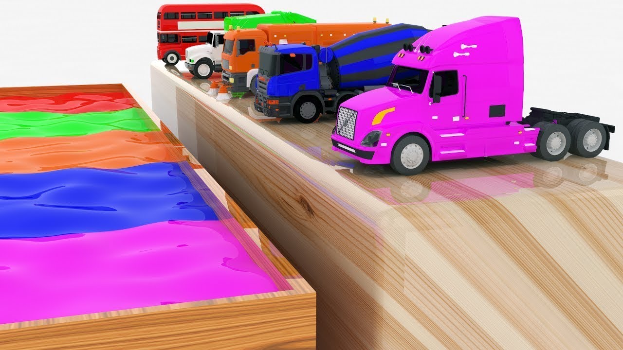 Arabalarla Renkleri Öğreniyoruz &amp; Renk Değiştiren Arabalar