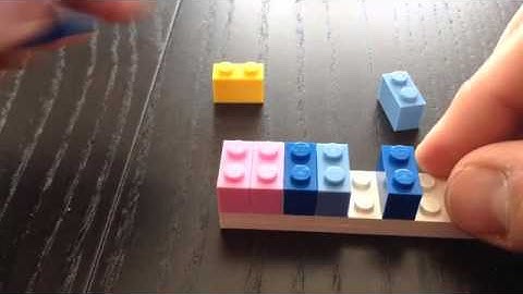 Removing an element from a one dimensional array with Lego