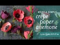 How to Make a Simple Crepe Paper Anemone Flower