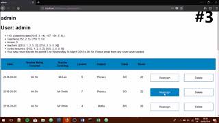Computer Science Coursework Testing - Reassign/Delete Cover