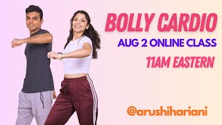 Bolly Cardio August 2 • Free Online Class