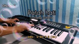 patah hati _ dangdut klasik full lirik \u0026 chord gitar #korgkross