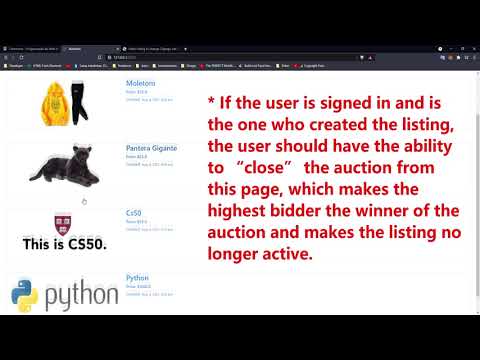 CS50’s Web Programming with Python and JavaScript - Project 2