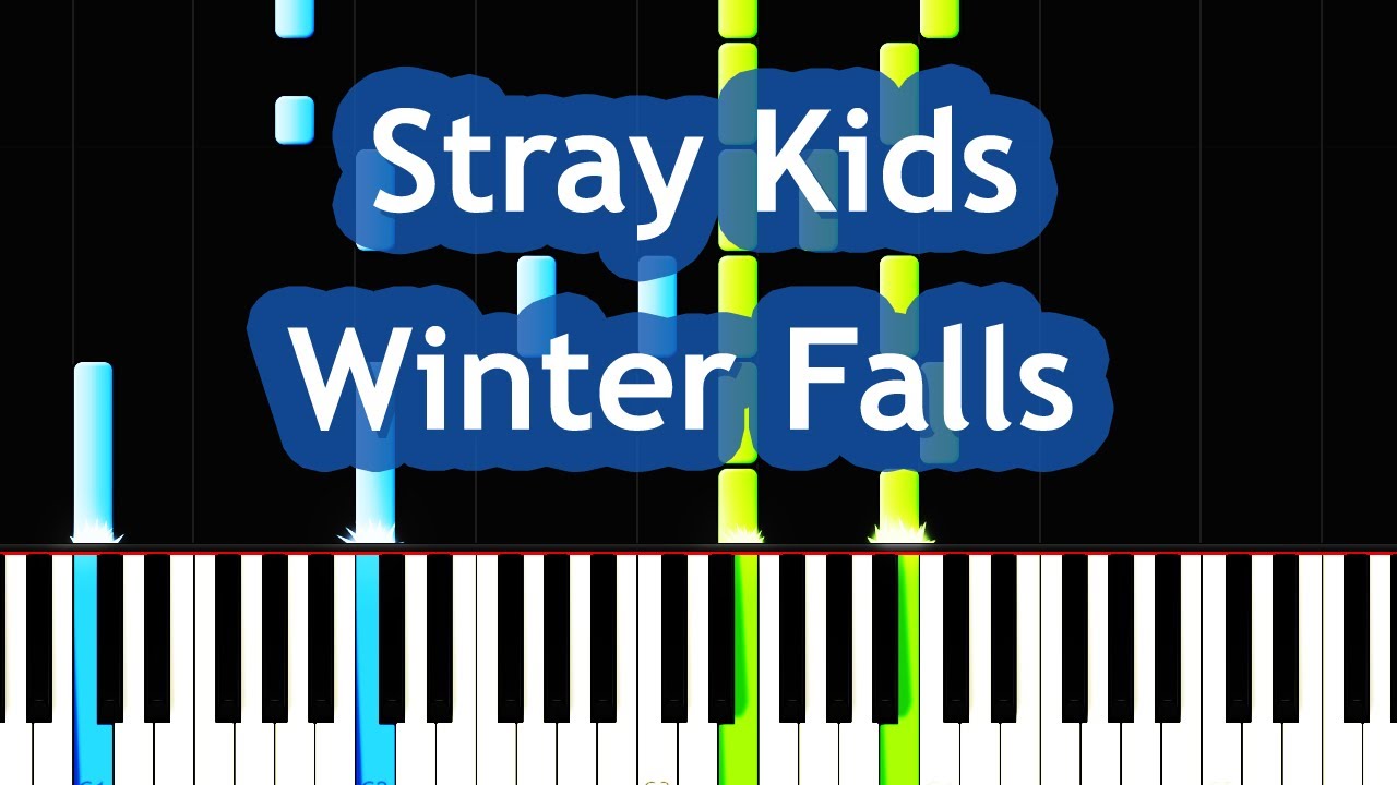 Stray Kids - Winter Falls Piano Tutorial