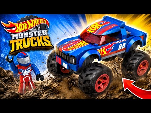Race Ace monster truck | mega Blocks | hotwheels | review and unboxing | #124