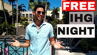 How To Book IHG Free Aniversary Award Night | IHG Premier