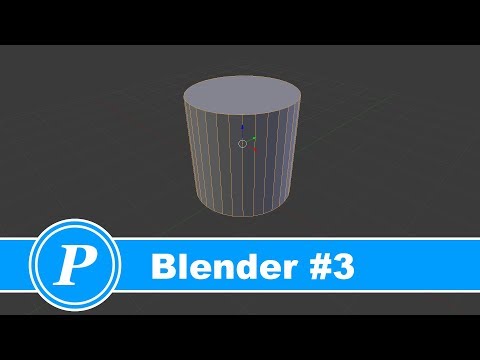 Blender #3 - Create Cylinder