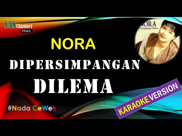 NORA - DILEMA [Karaoke] class=