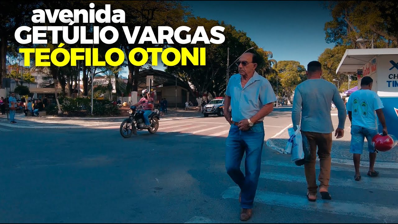 AVENIDA GETÚLIO VARGAS | TEÓFILO OTONI-MG | NA RUA 4K