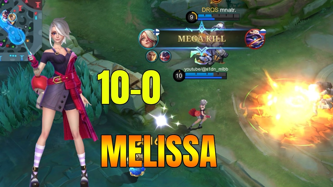 MELISSA 10-0-7: HOW TO ESCAPE EPIC RANK ALONE! 💅⚔️