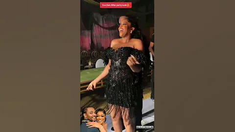 Actress Eve Esin and her husband wedding after party looks