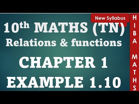 10th maths chapter 1 example 1.10 tn samacheer hiba maths