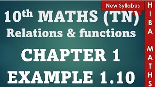 10th maths chapter 1 example 1.10 tn samacheer hiba maths