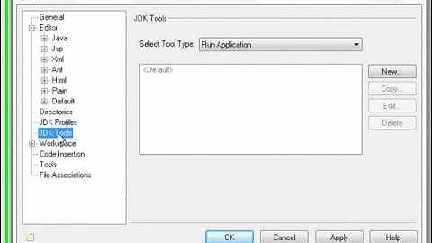 Java Configura JCreator modo consola