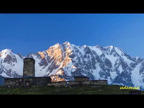 Svaneti yolları ve Kafkas dağları