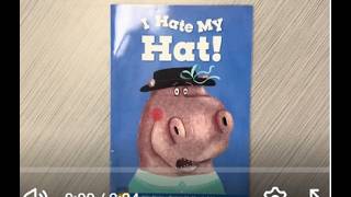 I Hate My Hat by Wiley Blevins for Benchmark Education decodable reader phonics Long A vowel sound