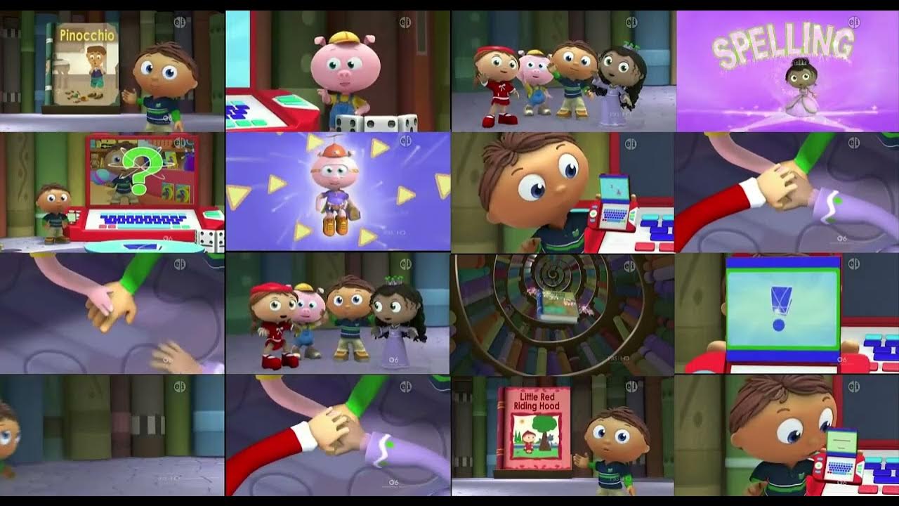 Super why s1 17 32 collage youtube
