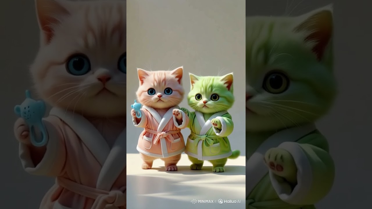 Dancing Kitten Delight – Too Cute to Handle!