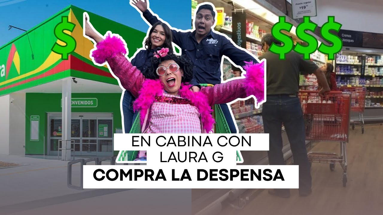 Previsualización de video para nota ¡Laura G sorprende en pleno Buen Fin! Le paga la despensa a una fan y el momento se vuelve viral