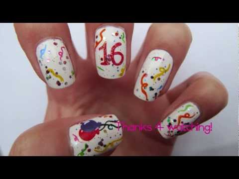 Hy Birthday Nails You Hy Birthday Nails