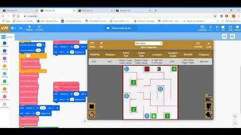 Virtual Robotics Tutorial 10: Using Variables inside Repeat loops - 9th Challenge